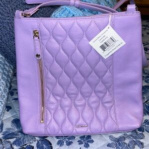 NWT Vera Bradley quilted leather Molly Crossbody